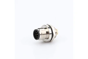 Factory Round DIN Connectors M5, M8, M12, M16 Options, 3 To 17 Pins, Copper & Brass Contacts For Wire Connections