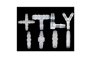 Plastic Rubber Hose Tube Pipe Barb Female Male Fitting Adapter Joint Connector