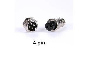 Metal Connector Aviation Socket GX12 GX16 Cable Connector