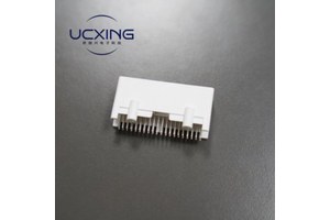 WX CONNECTOR 40PIN 180 Copper Alloy Contacts 12V DC Male Adapter Rectangle SPS/PBT Housing 2.5A For Electronic Control Servo