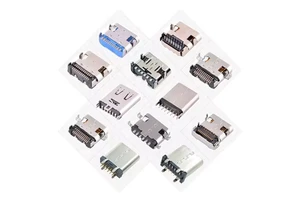 Type-C USB Jack Female Connector 6 Pin 24 Pin SMT 16P USB-C Type C Connector Waterproof JAE Molex USB Connector