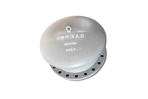 Round Rectangular Stainless Steel tank Wall Carbon Steel Welded Manhole Horizontal Hanging Cover