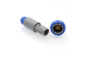 QHJY 10P Audio & Video Adapter Circular Push Pull Connector with PC Housing IP50 PAG PKG
