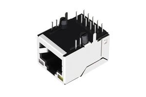 Custom Ethernet RJ45 Magnetic Female Connector Module RT7-195AAM1F