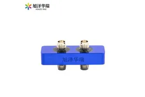 D-Frame Hermetic Feedthrough 11G Hz Coaxial Connector 2 *N Female/Female For Space Simulation/Thermal Vacuum Chamber