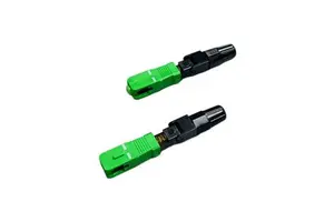 Fiber Optic Assemblies SC-APC-01 FTTH Fiber Optical SC-APC Single Mode Mini Cable Connector with 1 Year Warranty