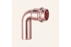 FREE SHIP:90 Degree Street Elbow Copper Press Fitting Match Rigid And Milwaike's Tool From 1/2" To 4" ASTM B88