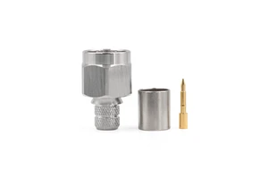 XINQY High Performance N Type Crimp Connectors DC-6GHZ RG58/RG142/RG223/RG302/RG400 RF Coax Coaxial Connectors
