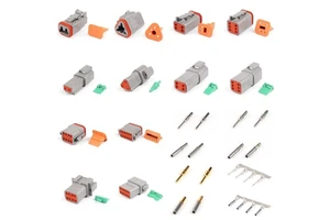 2/3/4/6/8/12 DT Series Deutsch Auto Connector DT04-2P 3P 4P 6P 8P DT06-2S 3S 4S 6S 8S 12S for Truck Wire Harness