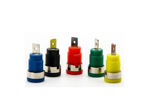 YUHUA Colorful 4mm Banana Jack Connector Safety Adapter Jack Socket Terminal