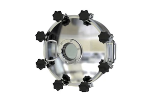 Stainless Steel SS304 Outward Pressure Tank Manual Sanitary Hatch Cover Tank Round Manhole Cover