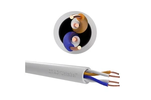 Cat5e U UTP Ethernet Cable PVC 2x2x0.52mm Indoor LAN Cable For Office Network Data Transmission