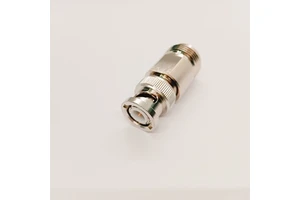 RF Coaxial Adapter N/BNC-KJ N Female Jack to BNC Male Plug Straight Connector DC-6GHz for Radio Test Antenna CCTV