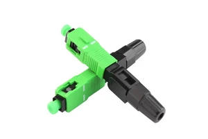 SC APC Single Mode Fiber Optic Mechanical Splice Field Install Cold Fast Connector