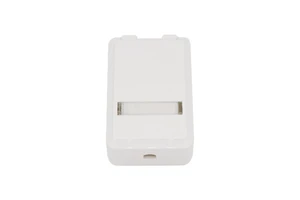 1-2 Port Surface Mount Box for RJ11 and RJ45 Keystone Jack Network Blank with Shutter Connector Accessories