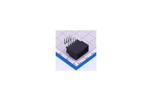 ER10BGFBK Card Edge Connector 2.54mm Pitch EDGE SLOT Right-Angle 10P -55 To 125 Degree Celsius Push-Pull P=2.54mm ER10BGF