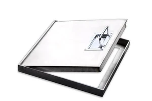 Heavy Duty Manhole Cover For Construction Materials, Road Paving, Manhole Cover With Hinges and Lock
