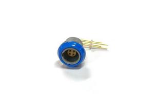 Factory Price 4 Pin Right Angle Panel Mount Push Pull Self Latching Circular Connector Female Socket PCB Solder Receptacle