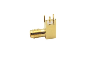 High Quality SSMA Coaxial RF Connector with Strong Locking and with Low Interference for Military Use