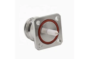 4.3-10RF Coaxial Connectors MINI DIN Connectors for Hassle-Free Installation Low PIM Performance for Audio-Visual Equipment