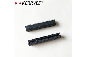 1.0mm PCI-E Connector Card Slot SMT/SMD 98P with Position Post
