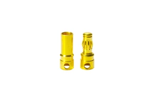 3.5mm Banana Plug Male Female Set Gold Plated Brass Lantern Connector Electrical Contact Terminal Bulk Wholesale Factory Supply