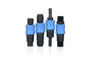Ptc Push To Connect Model:pu Union Straight Plastic Pneumatic Quick Fitting Air Connectors For Pipe Connection