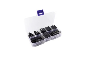 66PCS IC Holder IC Socket Sample Kit Chip Socket Sample Kit Flat Pin 8 Kinds Total 66pcs