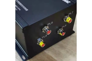 Baymrs M12 Panel Connectors 4-Pin a B D Coded Installation in Front of the Board for Power Application Male/Female
