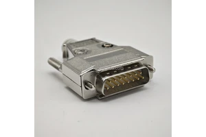 DB15 Cable Assembly COM Port Soldered Male-female Connectors with Single One 15 Pin d Sub Connector Male