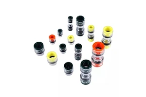 Transparent Fiber Optic Microduct Connectors with Visual Monitoring Window for Maintenance Inspection Equipment Accessories