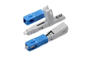 Rapido De Flat Drop Cable Reutilizavel Conector Blue Quick Fiber Optic Fast Connector Fast Connector Sc Upc 3m Fast Connector Lc