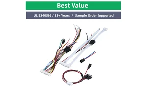 Led Strip Connector Cable VDE Approved PVC 20AWG Pure Copper Conductor Abrasion Resistant For 3D Printer Motorcycle Automobile