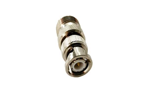 Factory Electrical 50 Ohm BNC Male Plug Connector Adapt UHF SO239 Female Jack Adapter Rf Coaxial Connector
