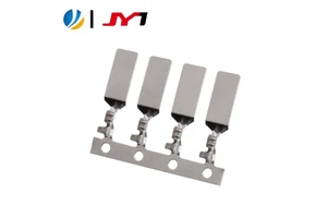 Customized Processing of Uninsulated Nickel Plated Steel Strip Bare Wire Crimping Battery Cell Terminals Rectangular Terminals