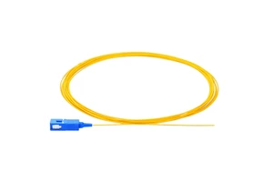 Yellow SC PC UPC APC Male Connector Simplex Single Mode Fiber Optic Pigtail Used for 4G WIFI Networks for FTTH Coupler Adapter