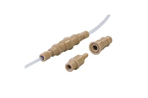 Quick Couplings Connector Pipe Fittings With Outer Diameters Ranging From 1.6 Mm (1/16") To 3.2 Mm (1/8")