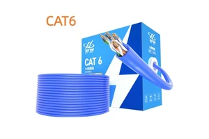 Cat6 Gigabit Ethernet Cable, Unshielded 6-Category Network Patch Cord For Home And Computer Use, Pre-Tested