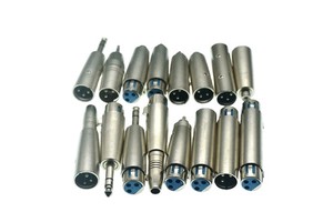XLR Connector 3Pin XLR Male Female to XLR/3.5mm/6.35mm/RCA Male Female Mono Stereo Mic Adapter Connector Converter Plug