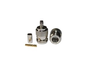 Manufacturer Supplies N-C-K3 RF Coaxial Connectors N Type Straight Female Connector Crimp RG58 Cable Assembly