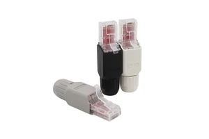 Tool-Less RJ45 Cat6 Modular Plug Termination UTP Cable Field Connection Ethernet Jack Accessory Connector Accessories