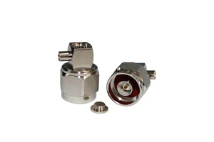 Hot Sale N-JWB3 Coaxial Connector N Male Right Angle Connector for RG402 RG141 Cable Assembly