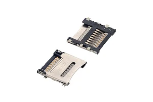 MUP 8pin Hinge Type Micro - SD Memory Card Socket t Flash Card Socket Board Connector for Smart Meter