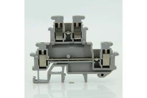 Mini and Micro Screw Terminal Block-2 Contacts 11-20 AWG 24A Max Continuous Amp-WMBKKB2.5-LA Model-NJSMW Brand