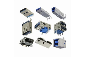 Usb 4 Pin Female Micro Usb Connector Usb 2.0 Connector