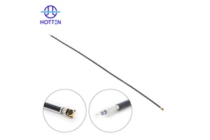 Hotten Custom Length MHF 4L Connector DC To 6GHz 1.37mm Micro Coaxial RF Cable Assembly