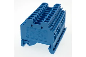 Sell Well in Stock 281 104 2 Conductor Through Terminal Block 4,00 Mm2 Blue , Box of 100 for Plc by DHL/UPS