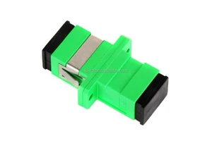 Factory FTTX Wholesale Simplex Adapter Optical Fibre Connectors Fiber Optical Connector SC/APC Single Mode Adaptor
