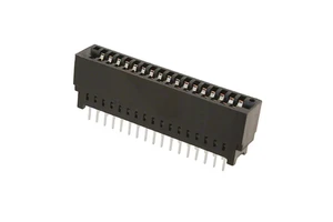 34 Position Female Card Edge Connectors Right Angle Edgeboard Connectors Dual Edge Slot 2.54mm 5650187-1