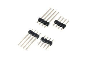 Good Quality Pin Header Connector 2.54 mm Pitch Single Row Straight DIP 2-40 Spacing Pin Header